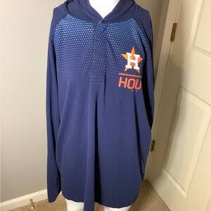 Under Armour MLB Houston Astros Mens Hoodie Navy Size Medium